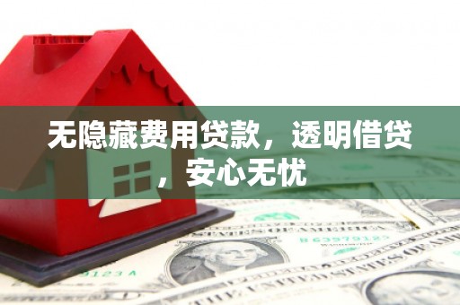 荔城无隐藏费用贷款，透明借贷，安心无忧