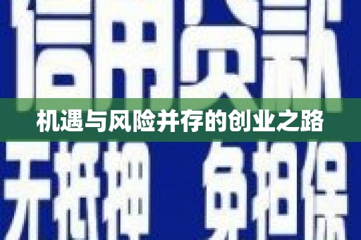 开平机遇与风险并存的创业之路
