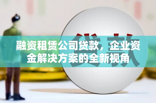 新都融资租赁公司贷款，企业资金解决方案的全新视角