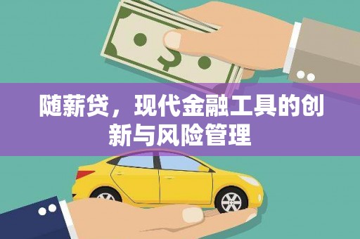 酉阳随薪贷，现代金融工具的创新与风险管理