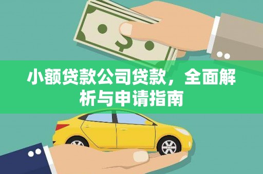 丰台小额贷款公司贷款，全面解析与申请指南