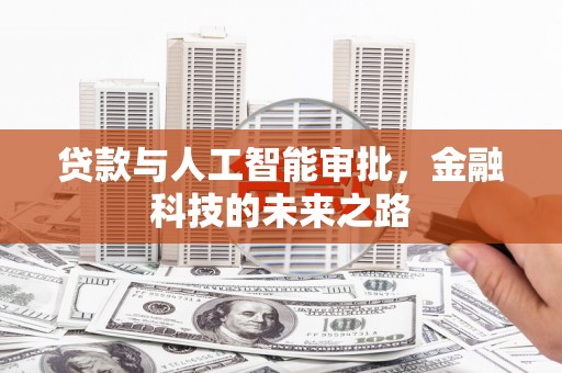 西吉贷款与人工智能审批，金融科技的未来之路
