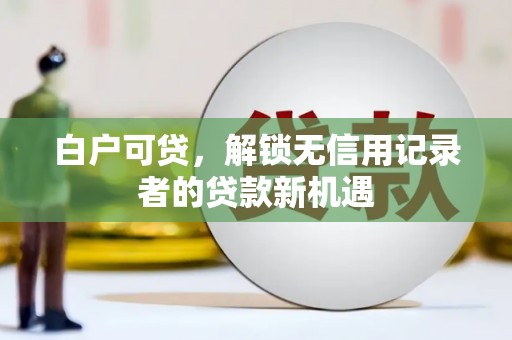 若羌白户可贷，解锁无信用记录者的贷款新机遇