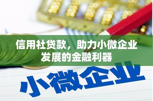 海曙信用社贷款，助力小微企业发展的金融利器