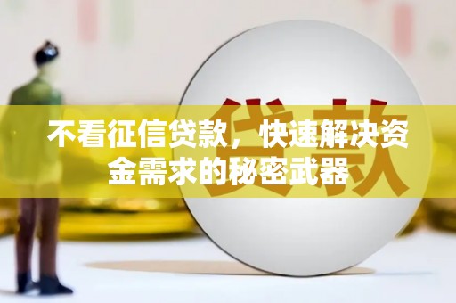 游仙不看征信贷款，快速解决资金需求的秘密武器