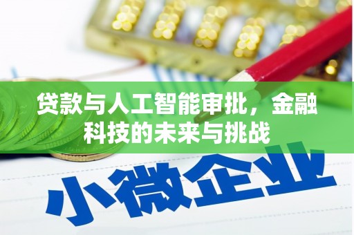 肥东贷款与人工智能审批，金融科技的未来与挑战