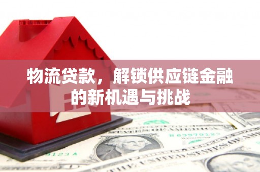 博望物流贷款，解锁供应链金融的新机遇与挑战