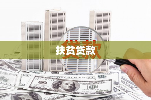 汉阳扶贫贷款