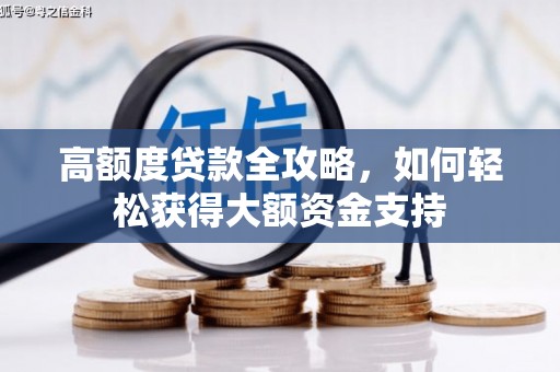 金阳高额度贷款全攻略，如何轻松获得大额资金支持