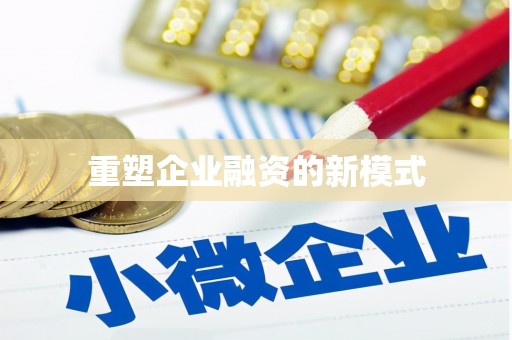 利津重塑企业融资的新模式