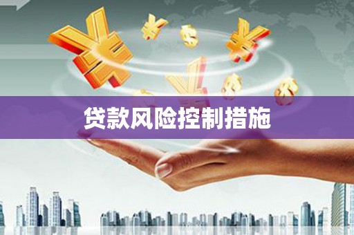 狮潭贷款风险控制措施